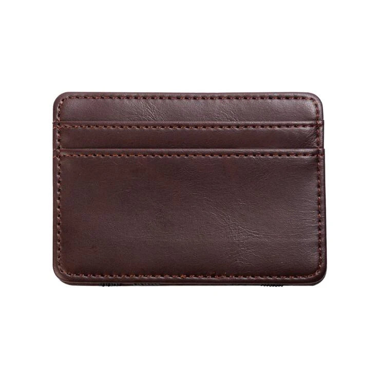 Slim Men's Magic Wallet — Compact Money Clip and Card Holder