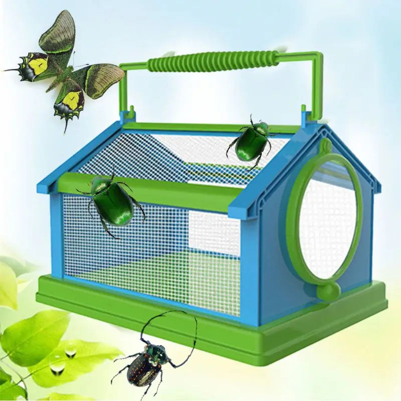 OOTDTY Insect Butterfly Habitat Cage — Portable Mesh Breeding Terrarium
