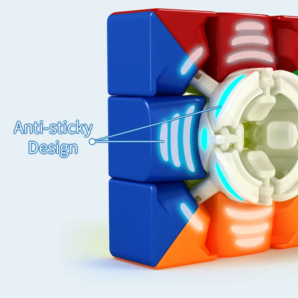 Magnetic 3x3 Speed Cube — Professional Puzzle Toy for Brain Training