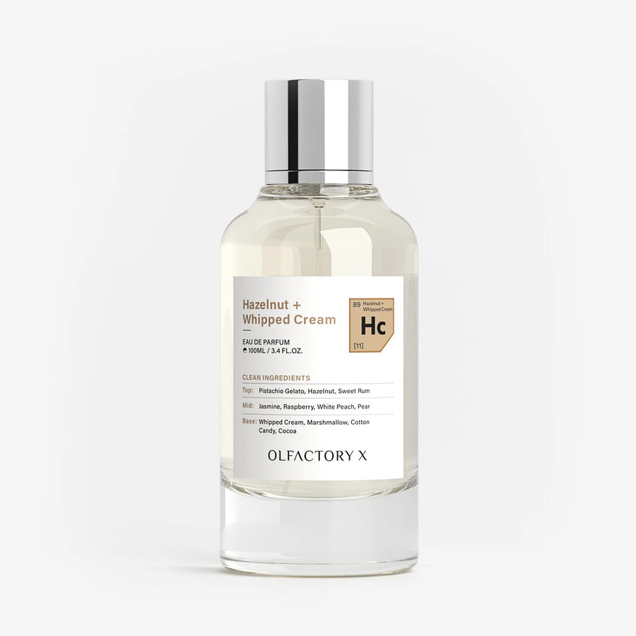 Hazelnut + Whipped Cream by Olfactory X, 3.4 oz EDP Spray for Unisex