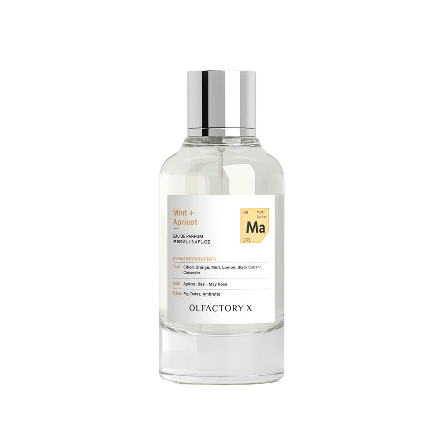 Mint + Apricot by Olfactory X, 3.4 oz EDP Spray for Unisex