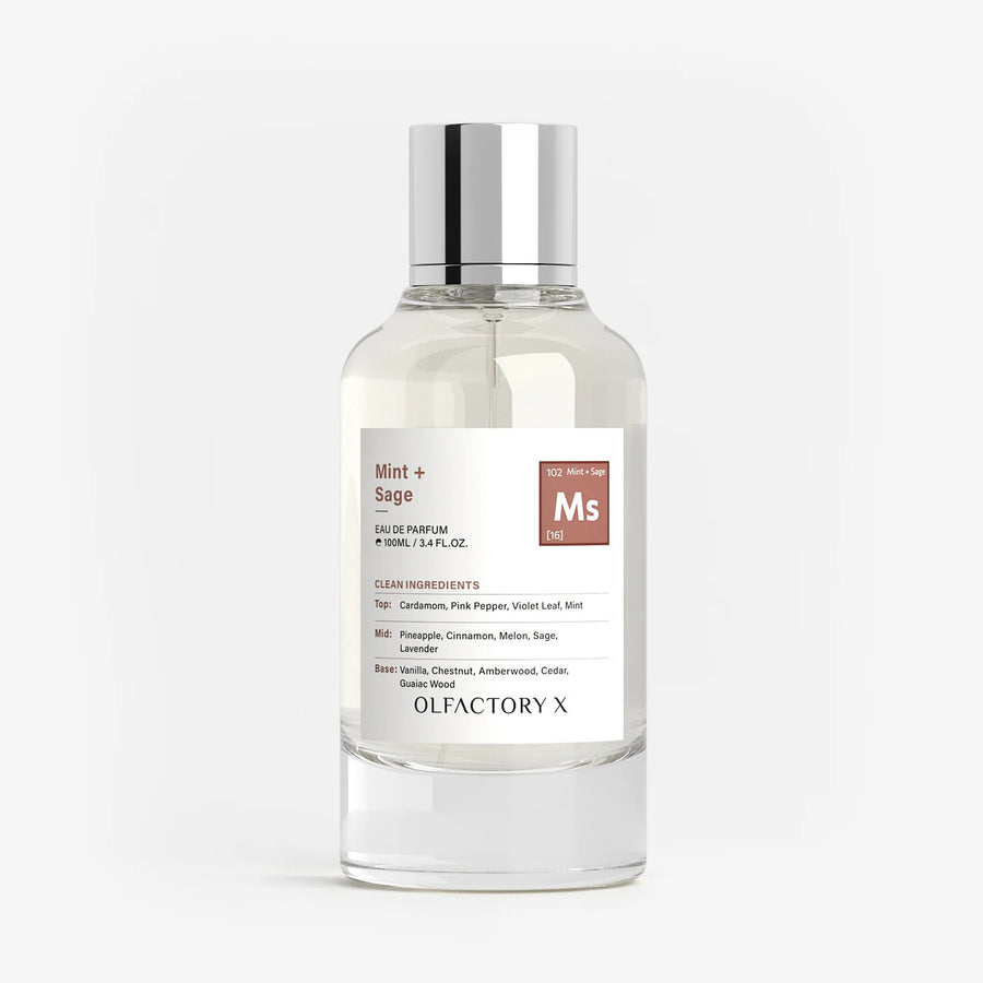 Mint + Sage by Olfactory X, 3.4 oz EDP Spray for Unisex
