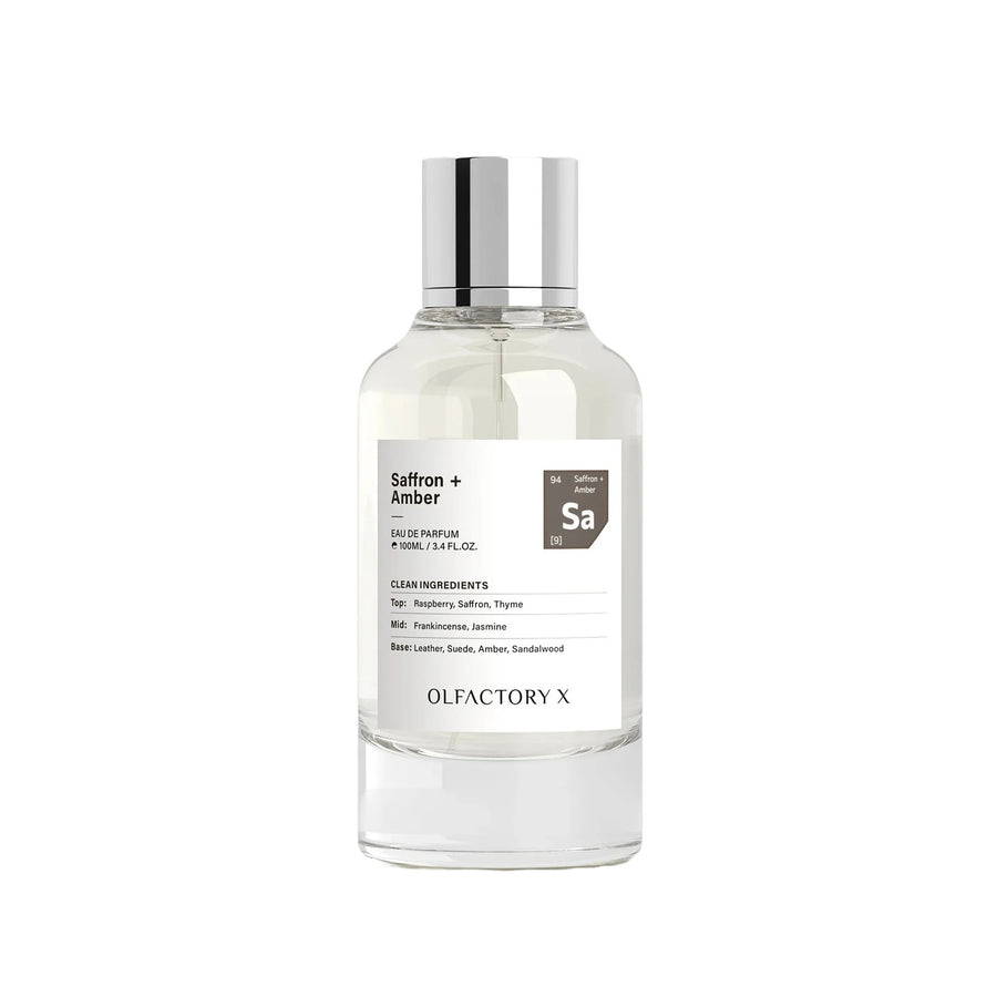 Saffron + Amber by Olfactory X, 3.4 oz EDP Spray for Unisex