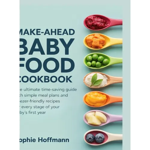 Make-Ahead Baby Food Cookbook: The ultimate time-saving guide with simple meal plans and freezer-friendly recipes for every stage of your baby's first