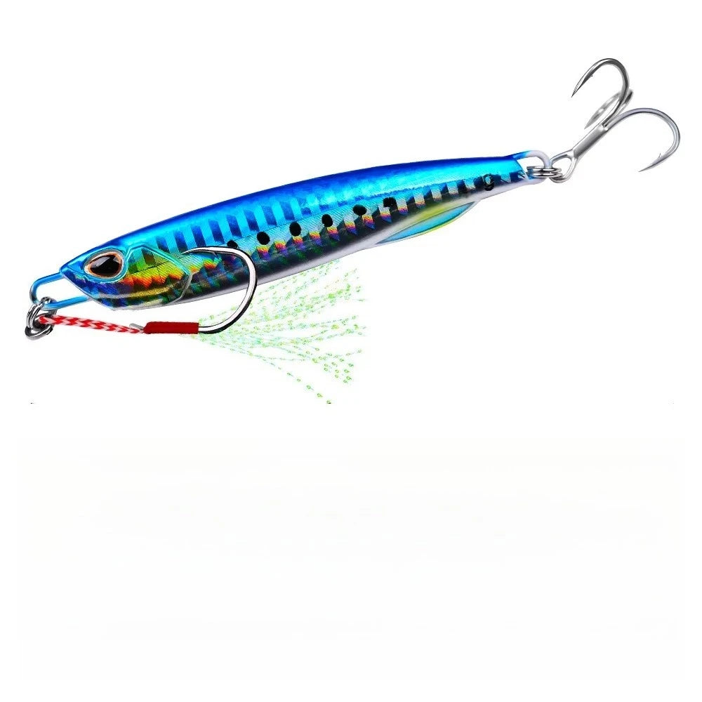 SANMO Metal Fishing Jig — Sinking Spoon Lure for Casting and Trolling