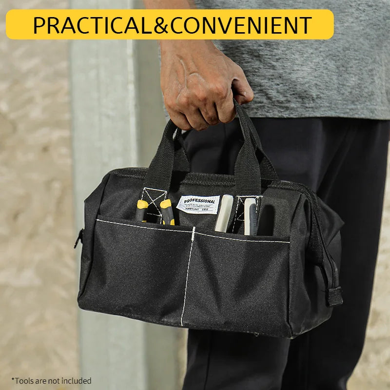 WINHUNT Tool Bag — 12-Inch Wide Mouth Organizer with Sturdy Base
