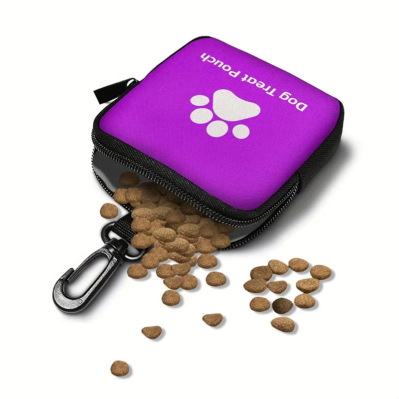 Portable Dog Treat Bag — Lightweight Training Pouch for Outdoor Walks