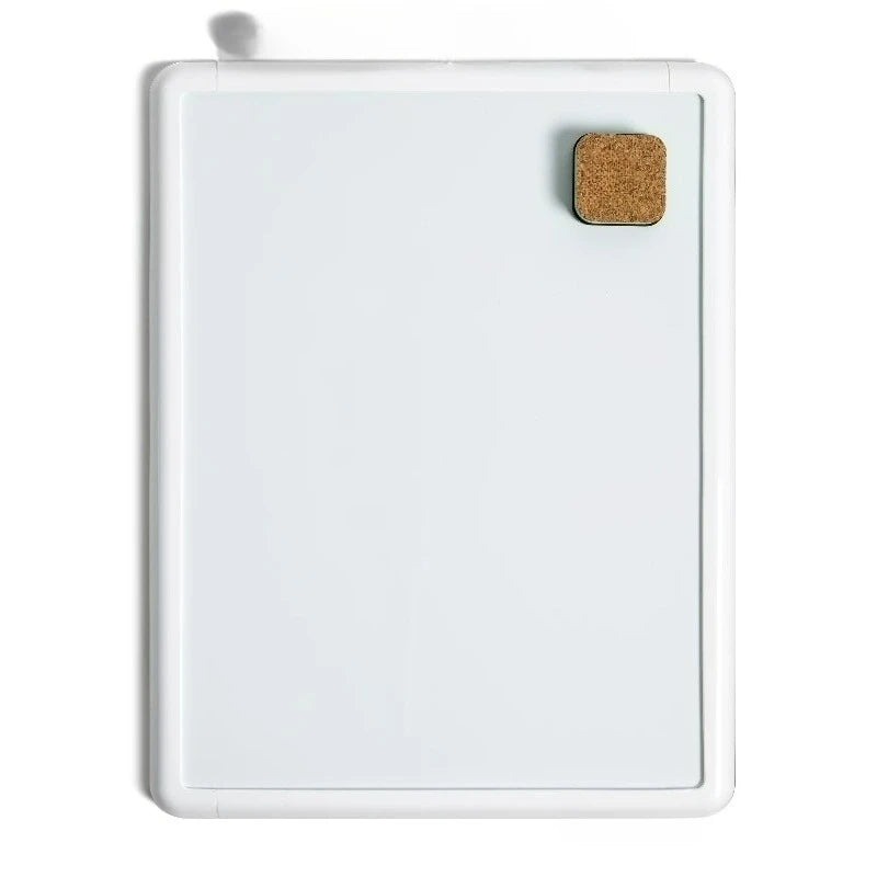 Magnetic Dry Erase Whiteboard — 8.5 x 11 Inch Desktop Writing Board