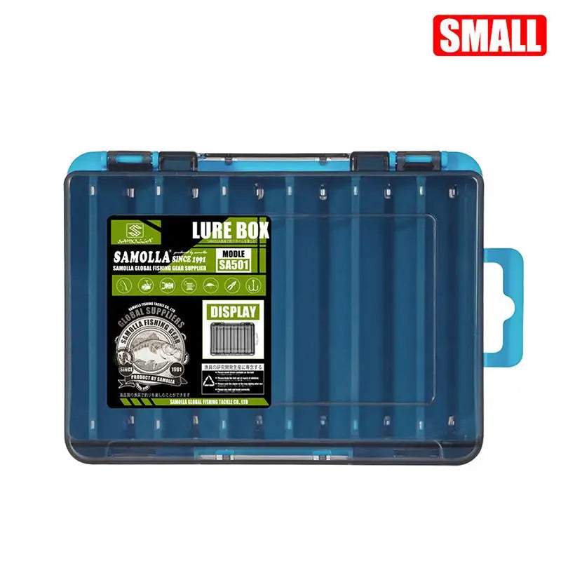 JETTING Double-Sided Compact Tackle Box — Durable Lure and Hook Organizer