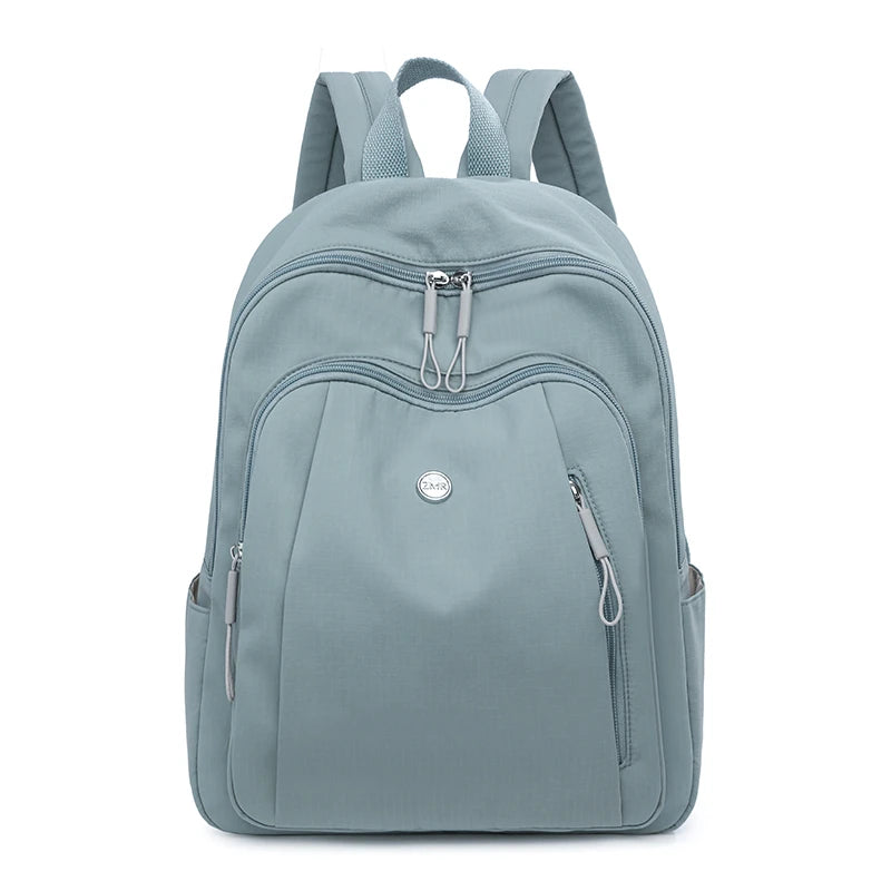 Ahidd Fashion Nylon Daypack — Water Resistant School Bag for Women
