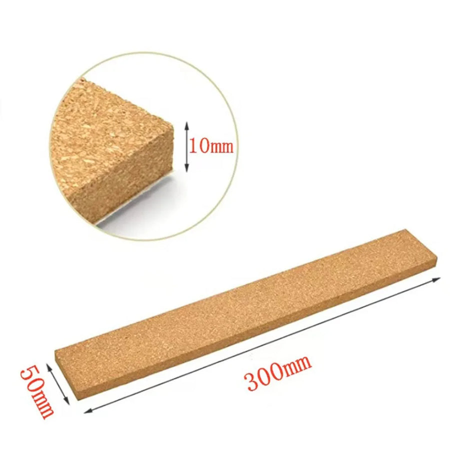 Self Adhesive Cork Board Strips — Frameless Bulletin Board for Office and Home