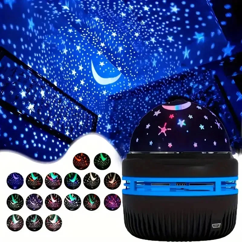 saimili LED Starry Sky Projector — Magic Ball Moon and Star Night Light