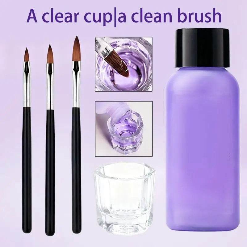 Cappuvini Acrylic Nail Kit — Professional DIY Extension System