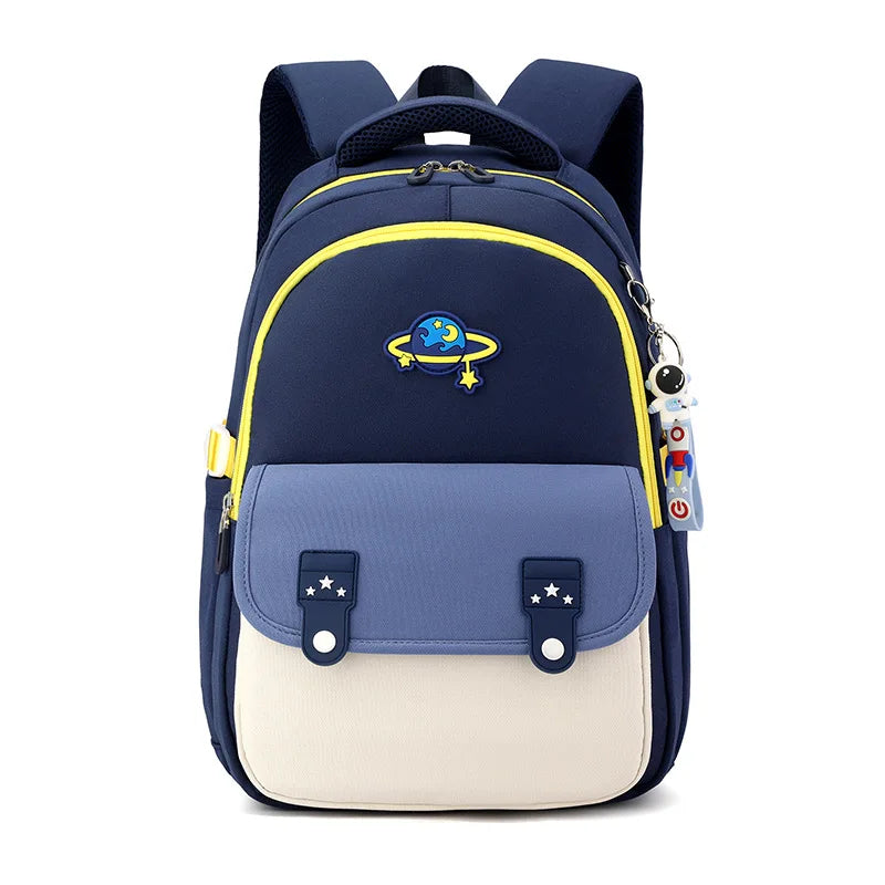 Kids School Backpack — Waterproof Lightweight Bookbag for Primary Students