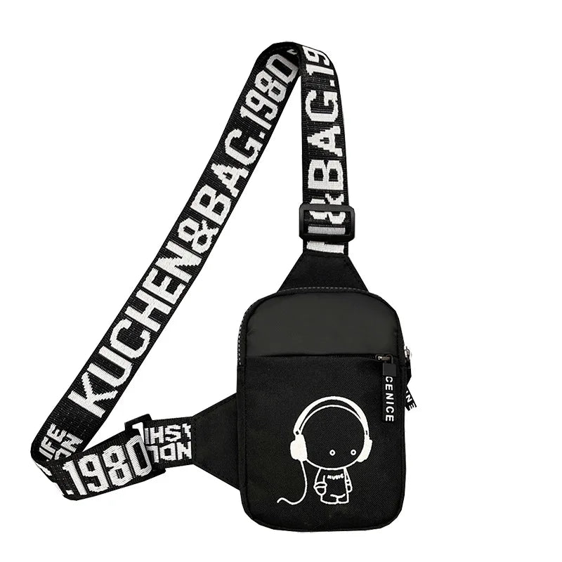 Men's Messenger Bag — Water-Resistant Crossbody Sling for Daily Travel