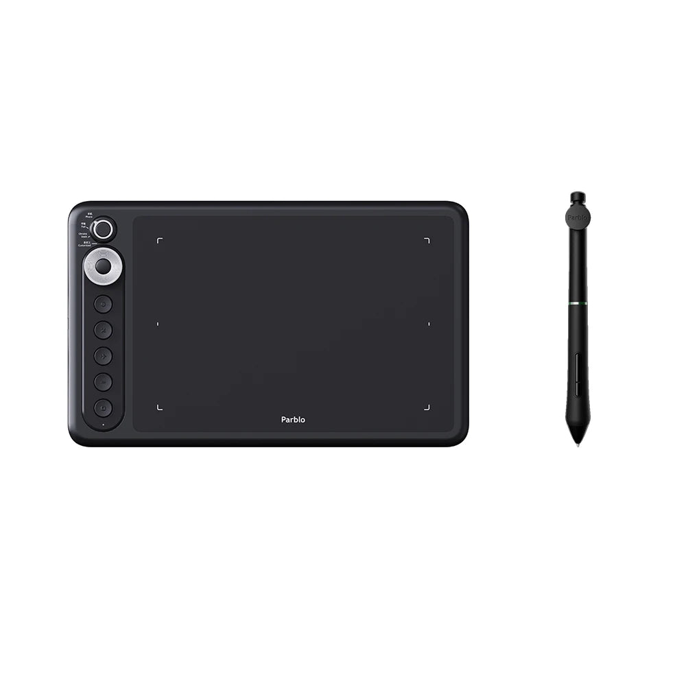 Parblo Intangbo X7 Drawing Tablet — Digital Graphics Tablet with 8192 Pressure Levels