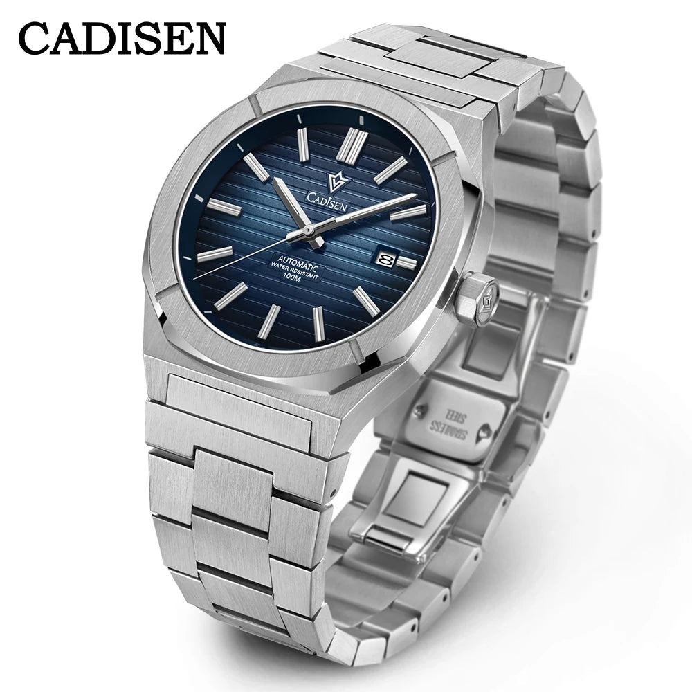 Cadisen Automatic Diver Watch — Retro Luxury Mechanical Timepiece