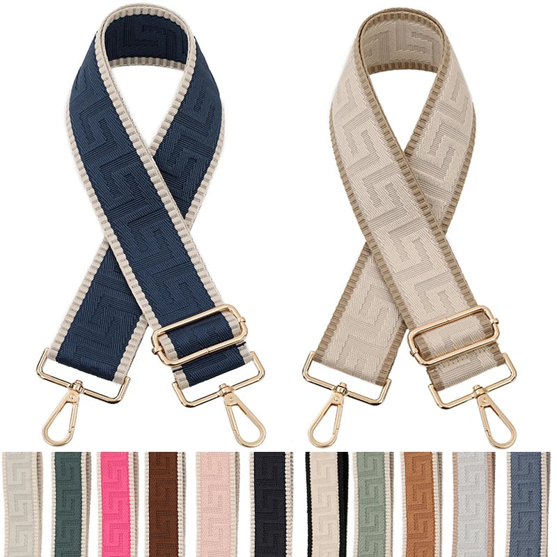 AIMIYOUNG Adjustable Bag Strap — Wide Nylon Replacement Belt for Handbags