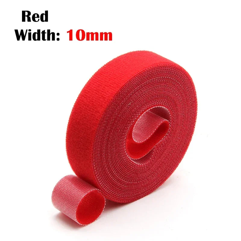 Reusable Nylon Cable Ties — Self-Adhesive Wire Management Straps