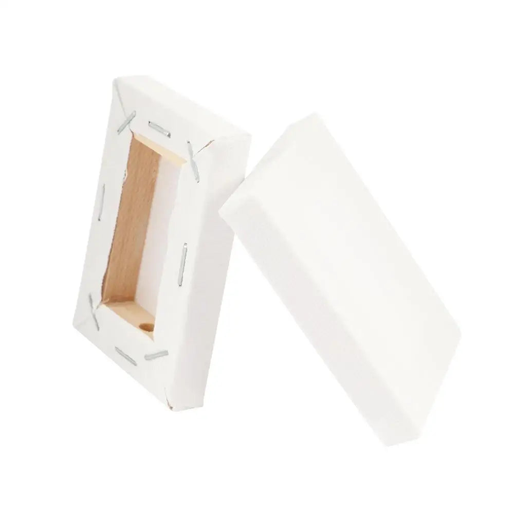 Mini Stretched Canvas Boards — Primed White Cotton for Oil and Acrylic Painting