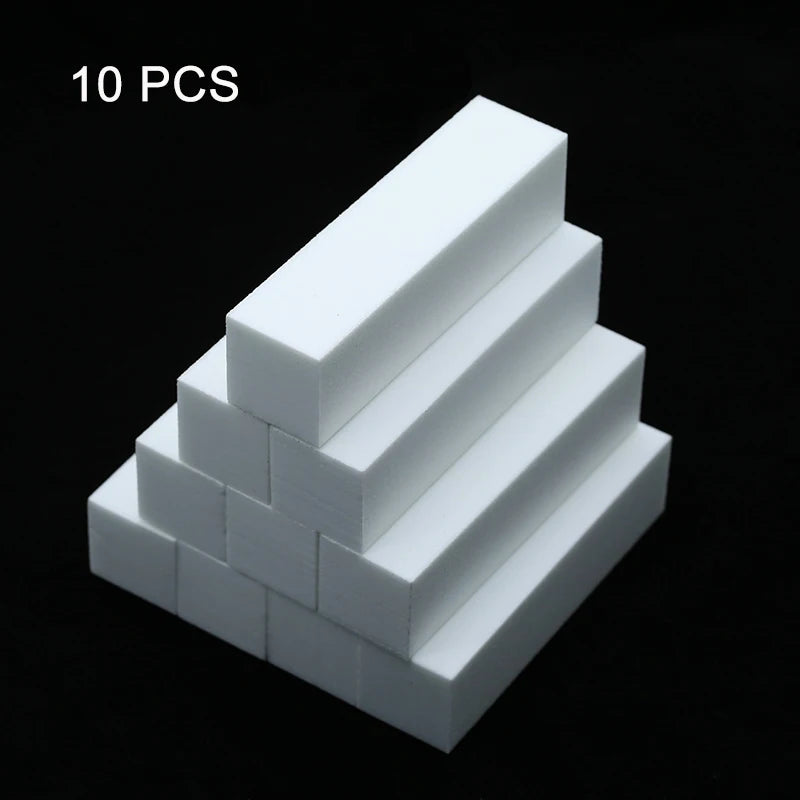 Nail Art Buffing Block — Professional Manicure and Pedicure Polishing Tool
