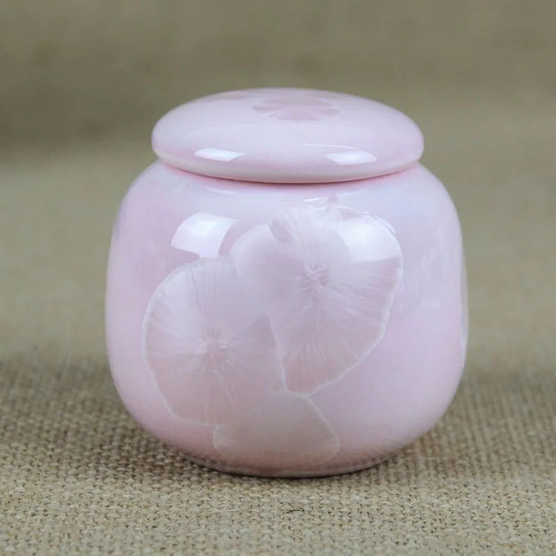 Ceramic Pet Memorial Urn — Personalized Cremation Vessel for Small Animals
