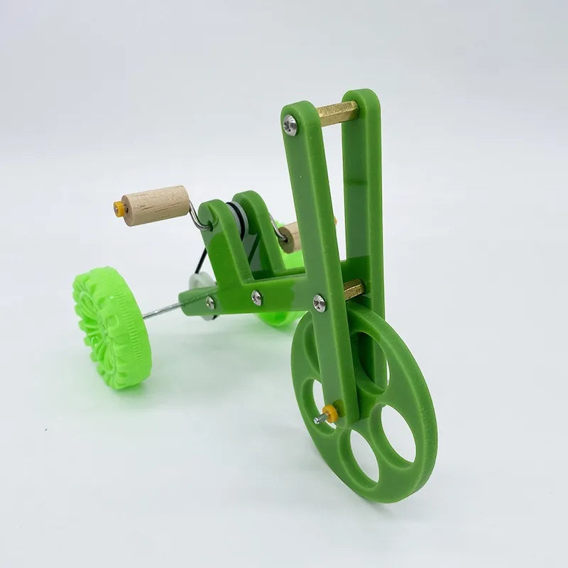 Interactive Parrot Bike Toy — Fun Training Prop for Small Birds