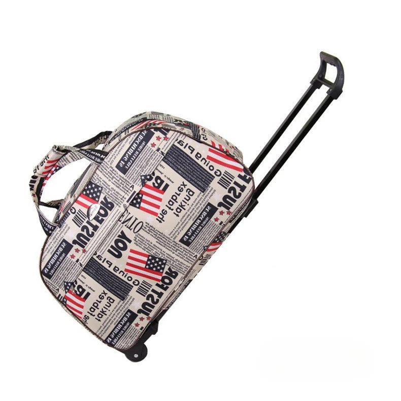 Rolling Travel Trolley Bag — Lightweight Waterproof Luggage for Business & Travel