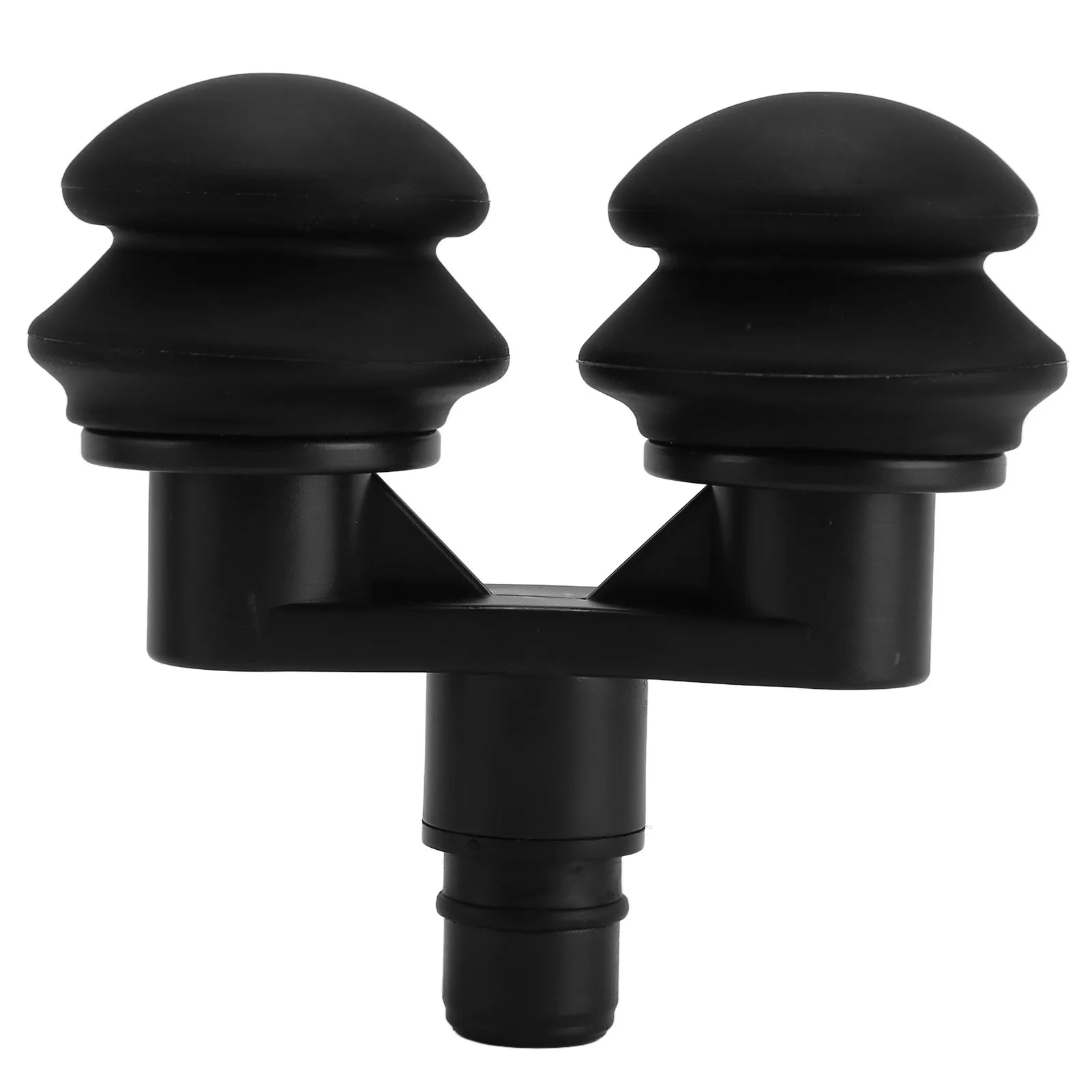 TMISHION Silicone Massage Gun Head — Soft Fascia Relief Attachment