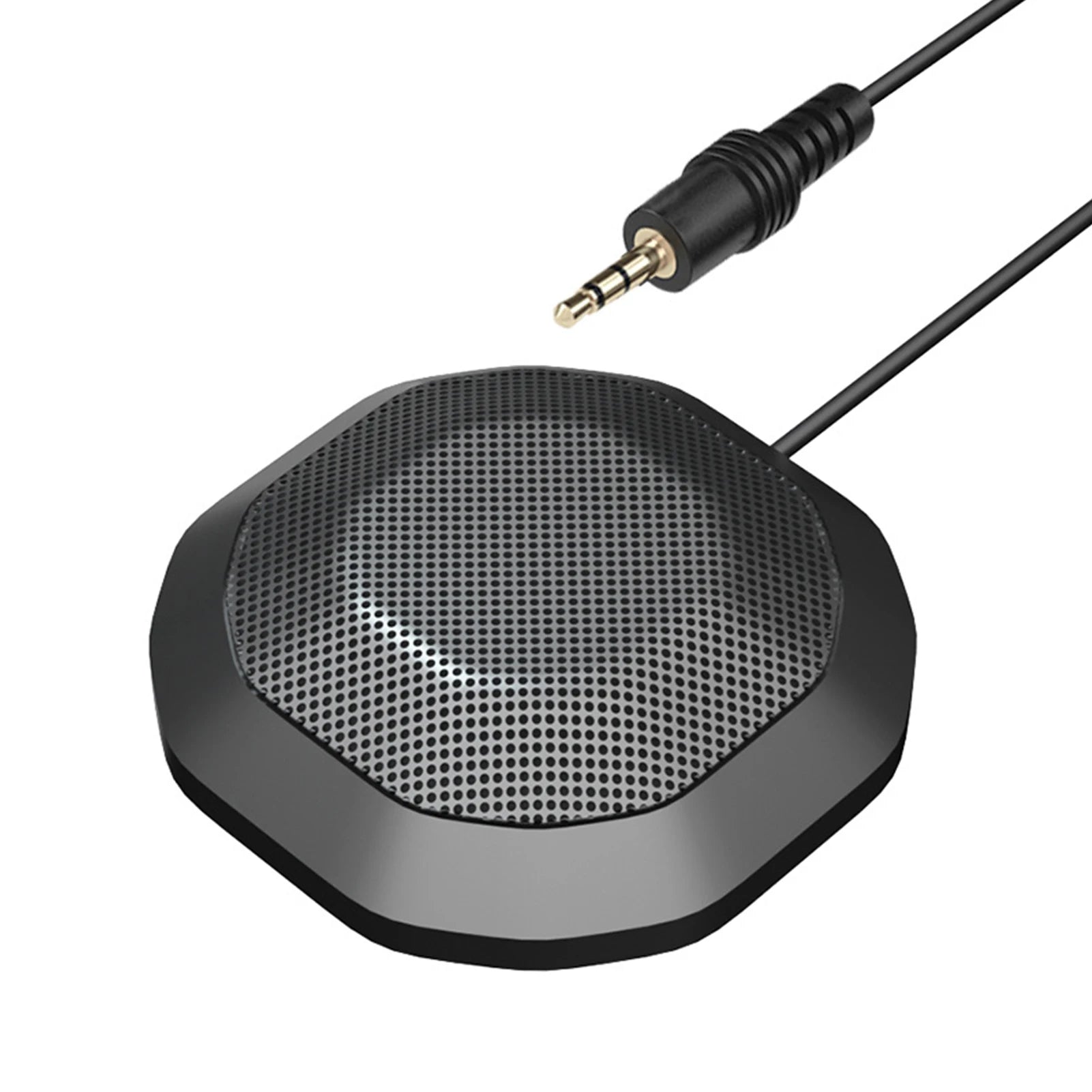 Aibecy USB Conference Microphone — 360° Omnidirectional Desktop Mic
