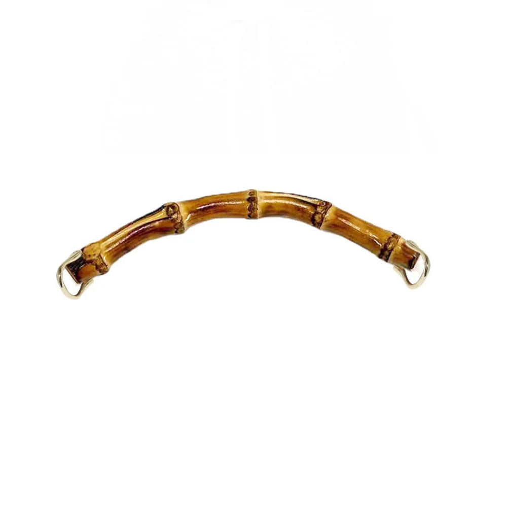 Bamboo Bag Handle — Stylish Wooden Replacement for DIY Purses and Totes