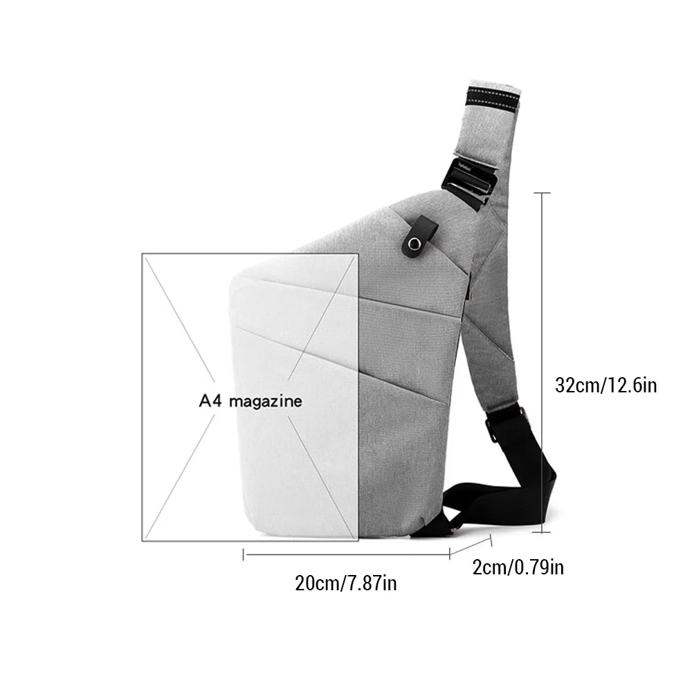 Multi-functional Chest Bag — Lightweight Travel Sling for Men and Women