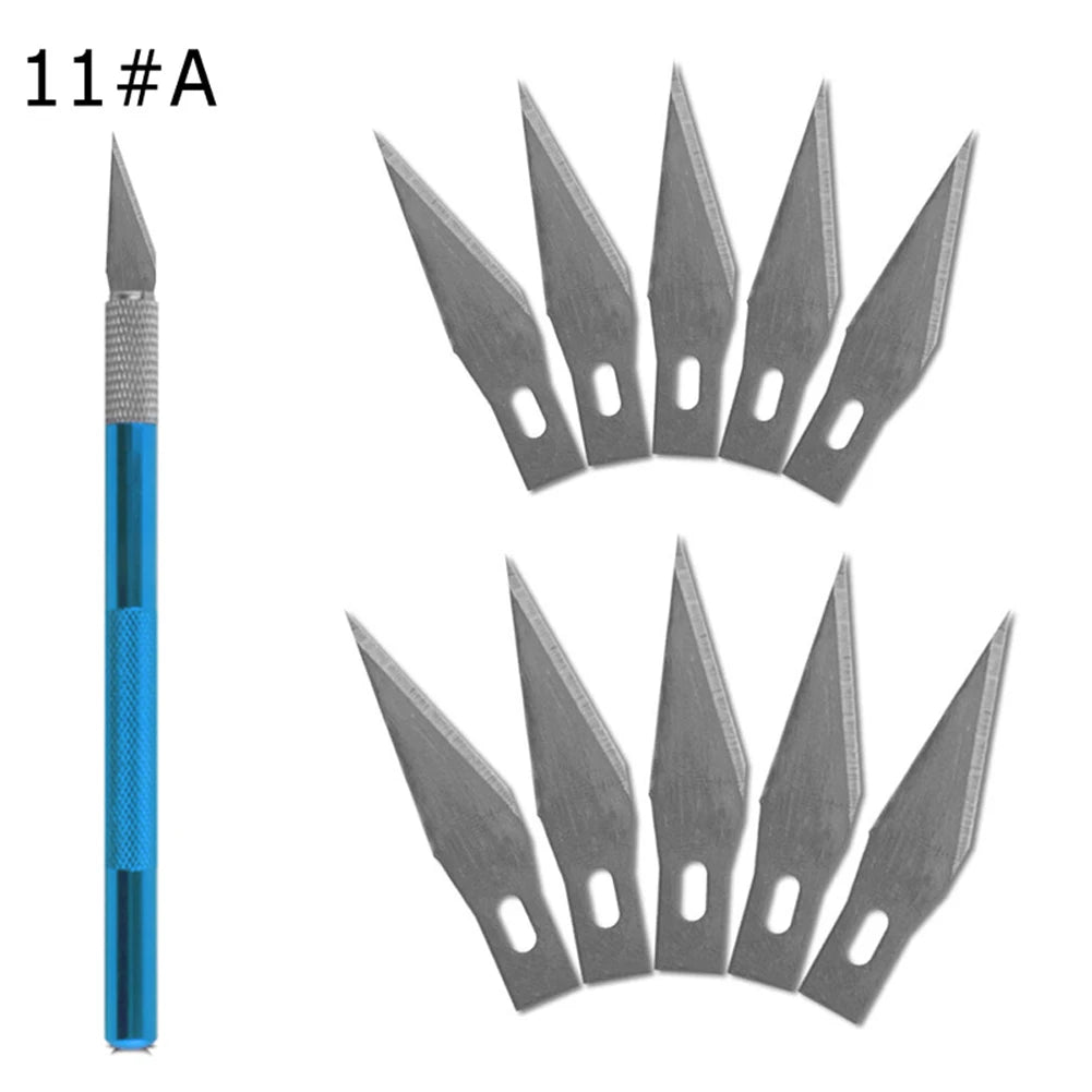 Fbiannely Metal Engraving Knife Kit — Precision Craft Cutter with Replacement Blades