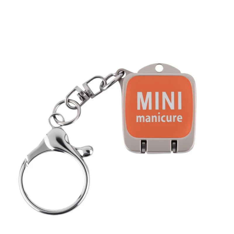 Ouriner Stainless Steel Nail Clipper — Compact Manicure Tool with Storage