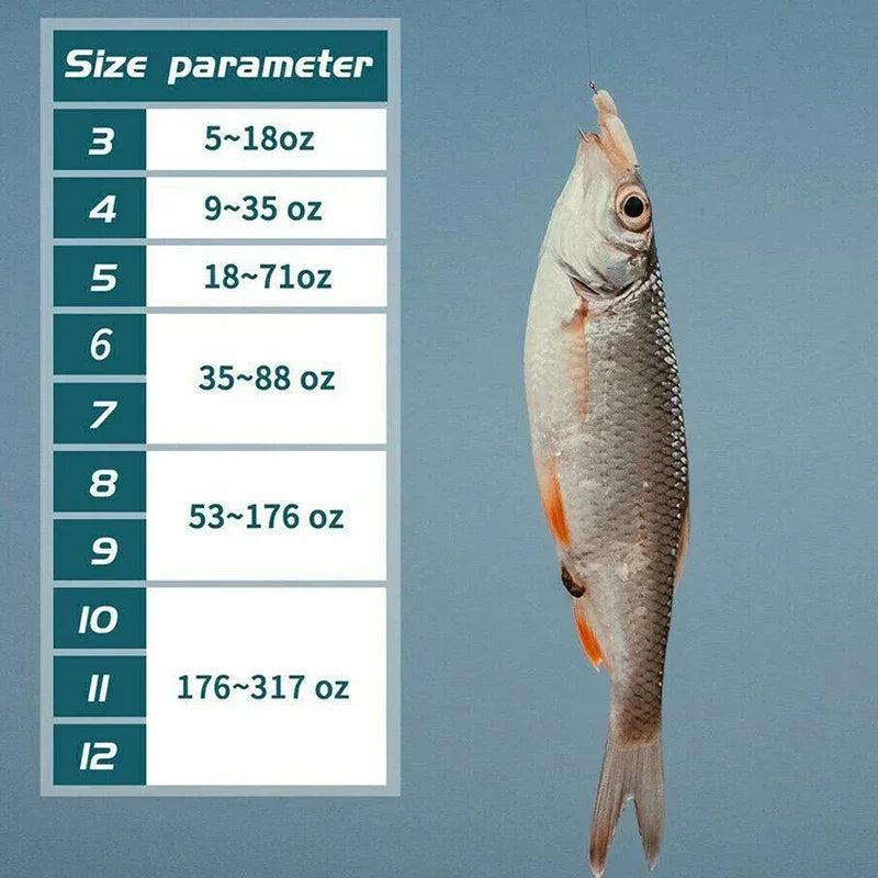 Carbon Steel Fishing Hooks — Sharp Barbed Circle Hooks for Saltwater & Freshwater