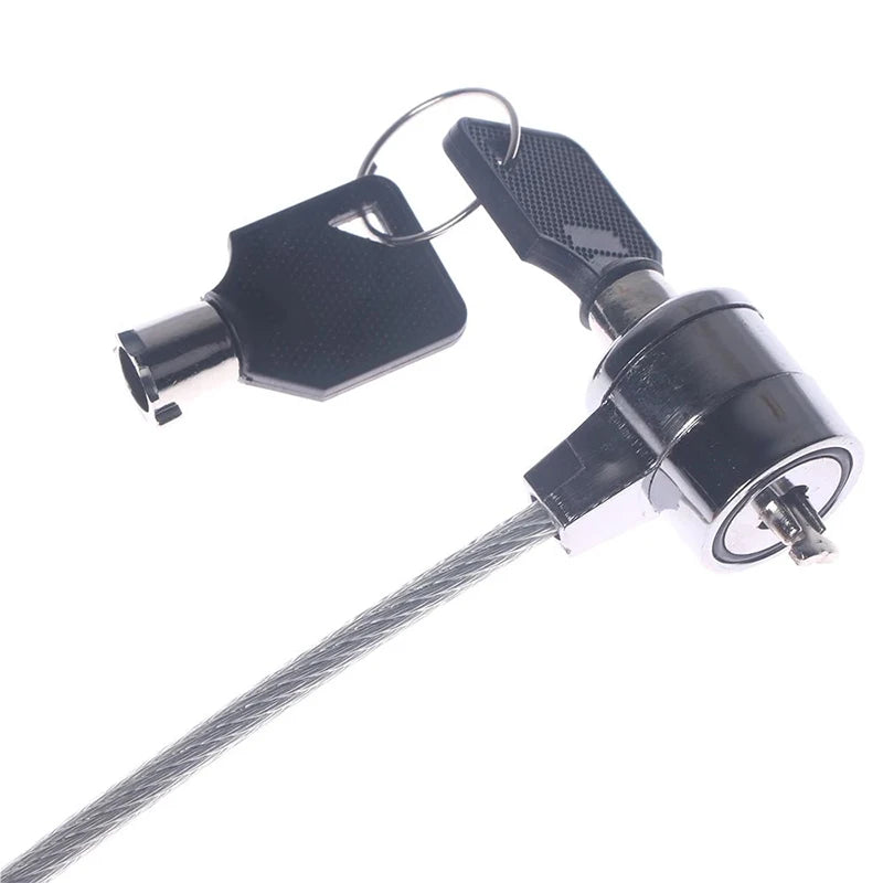 Laptop Security Cable Lock — Anti-Theft Steel Wire for Notebooks