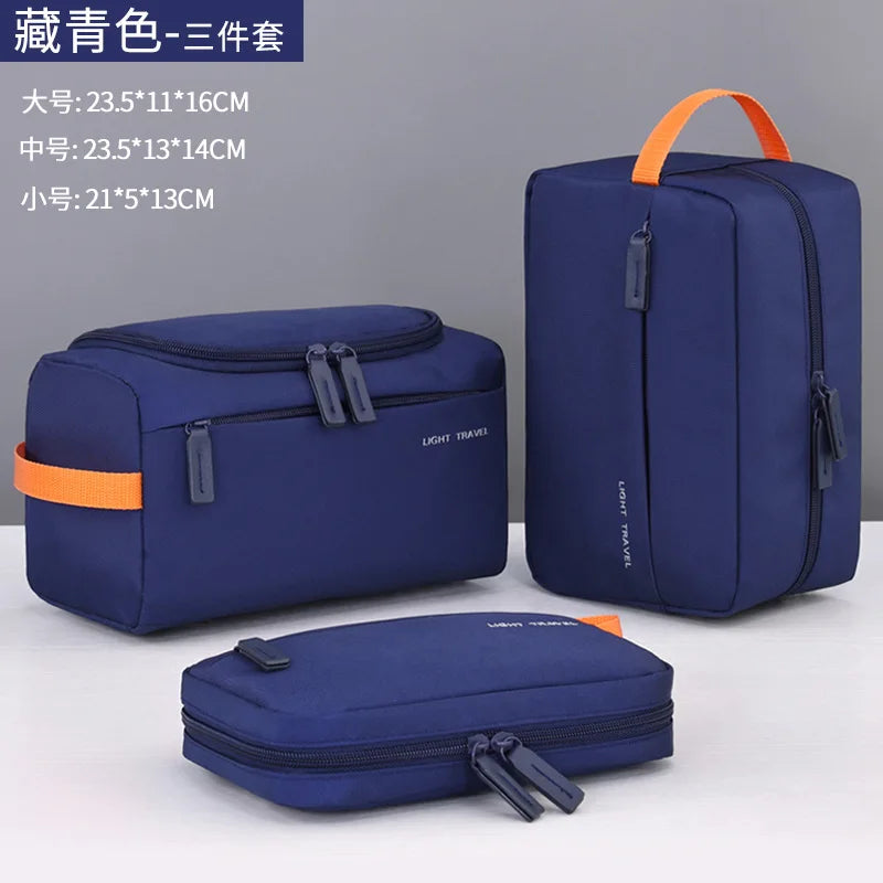 Travel Organizer Set — Waterproof Packing Cubes for Luggage Storage