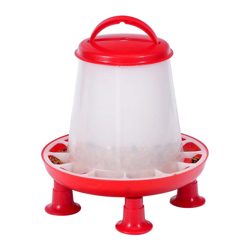 JIECARE Automatic Chicken Feeder — 1.5KG Poultry Food Dispenser