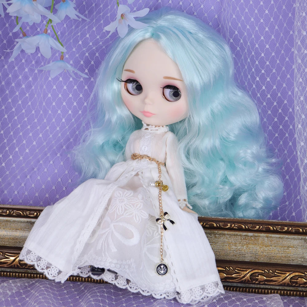 DBS 1/6 BJD Fashion Doll — White Skin Jointed Body for Customization
