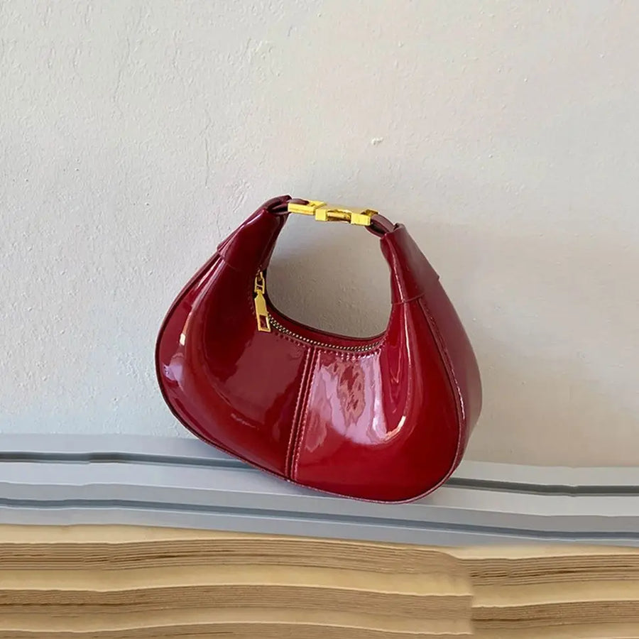 Retro Patchwork Mini Handbag — Versatile Crossbody & Shoulder Bag