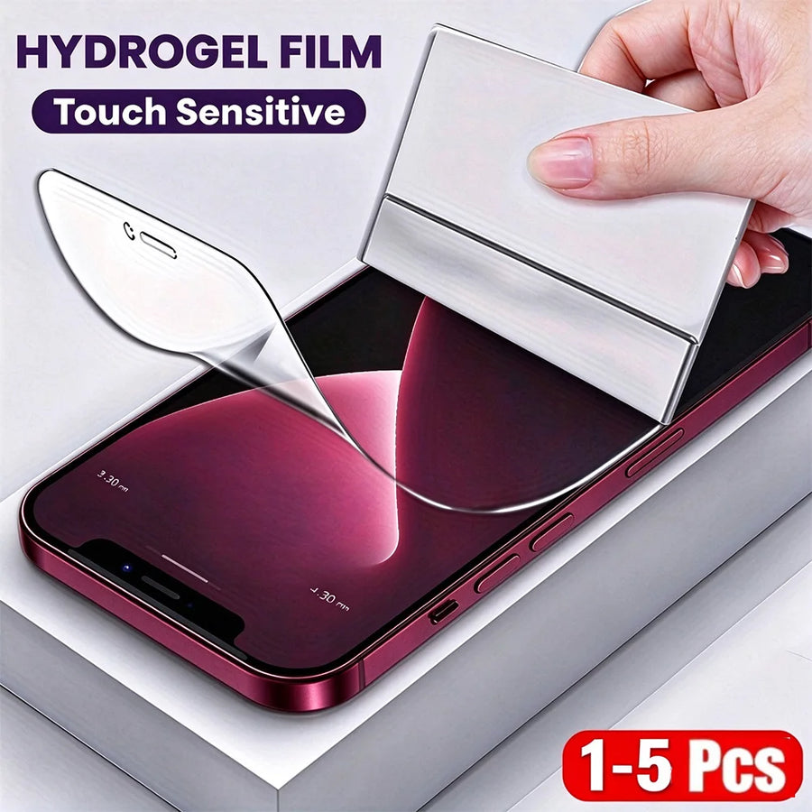 NNBILI Hydrogel Screen Protector — Full Coverage Anti-Scratch Film