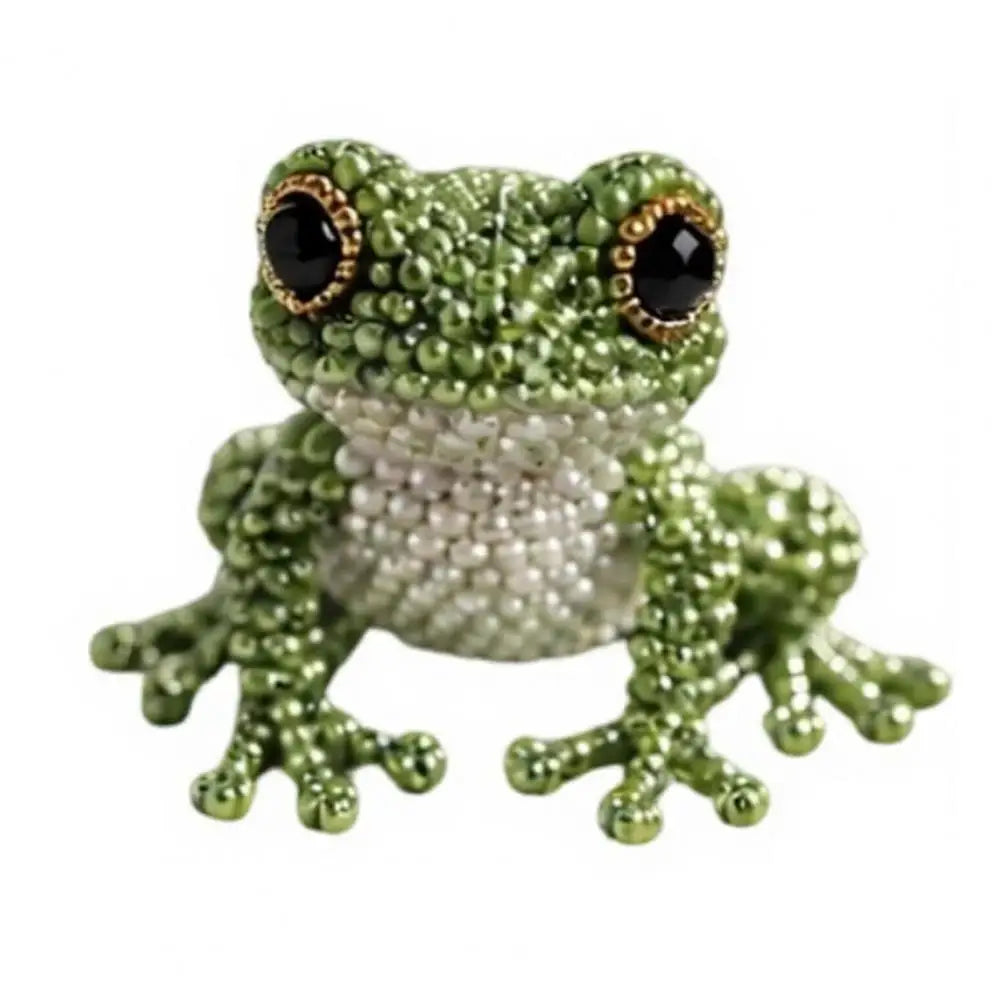 DIY 3D Beaded Animal Craft Kit — Handmade Miniature Art Set for Stress Relief