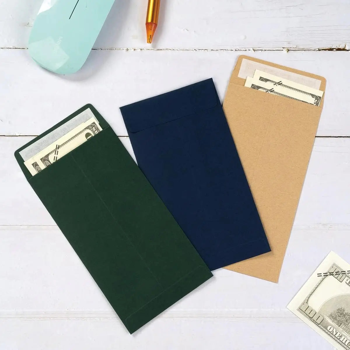 Kraft Paper Self-Seal Envelopes — Professional Adhesive Strip Envelopes