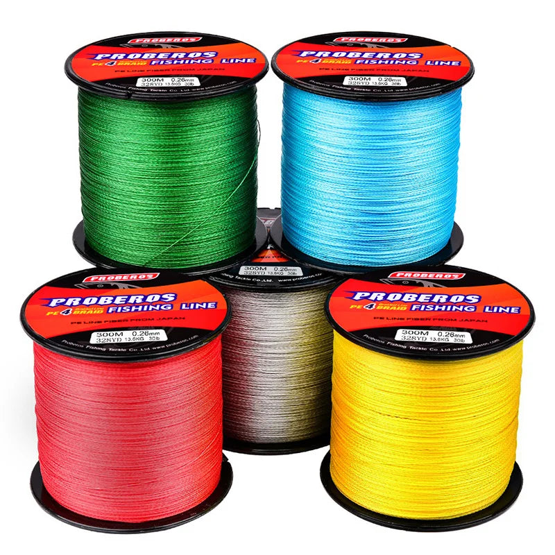 4-Strand Braided Fishing Line — High Strength Multifilament for Carp & Ocean