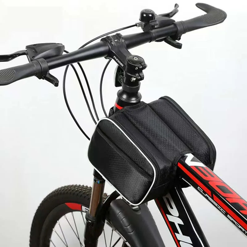 Waterproof Bicycle Frame Bag — High Capacity Top Tube Storage