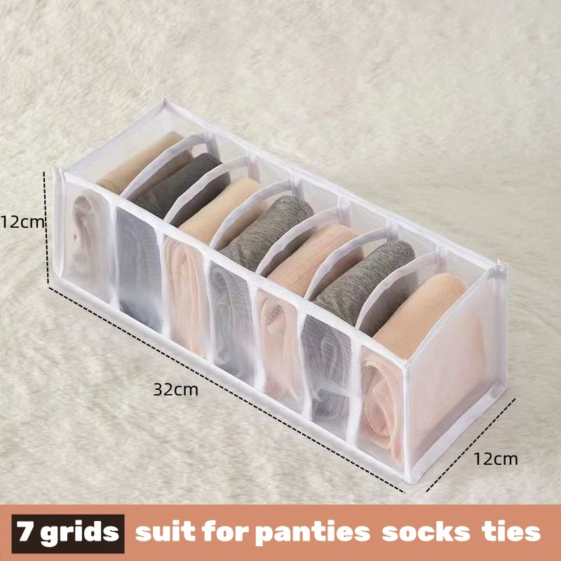 PGY Drawer Organizer Dividers — Multi-Grid Storage for Underwear and Socks
