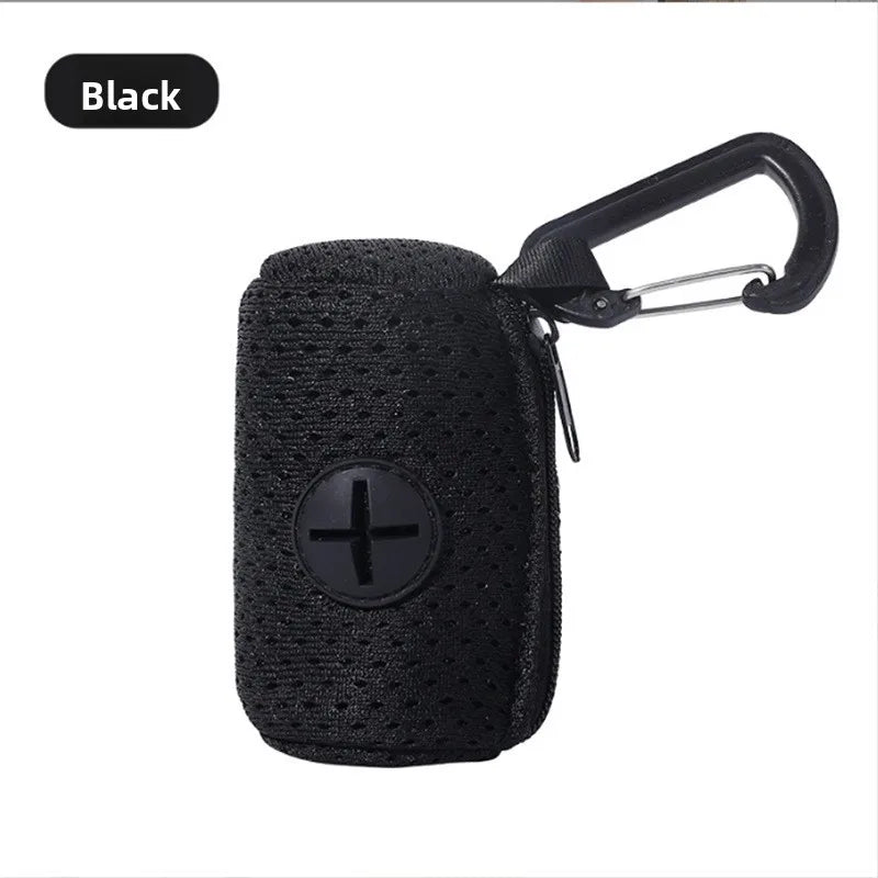 Hanging Dog Poop Bag Dispenser — Convenient Pet Waste Holder for Walks