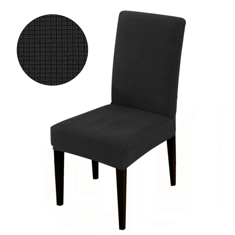 Universal Elastic Chair Cover — Stretchable Fabric Seat Protector