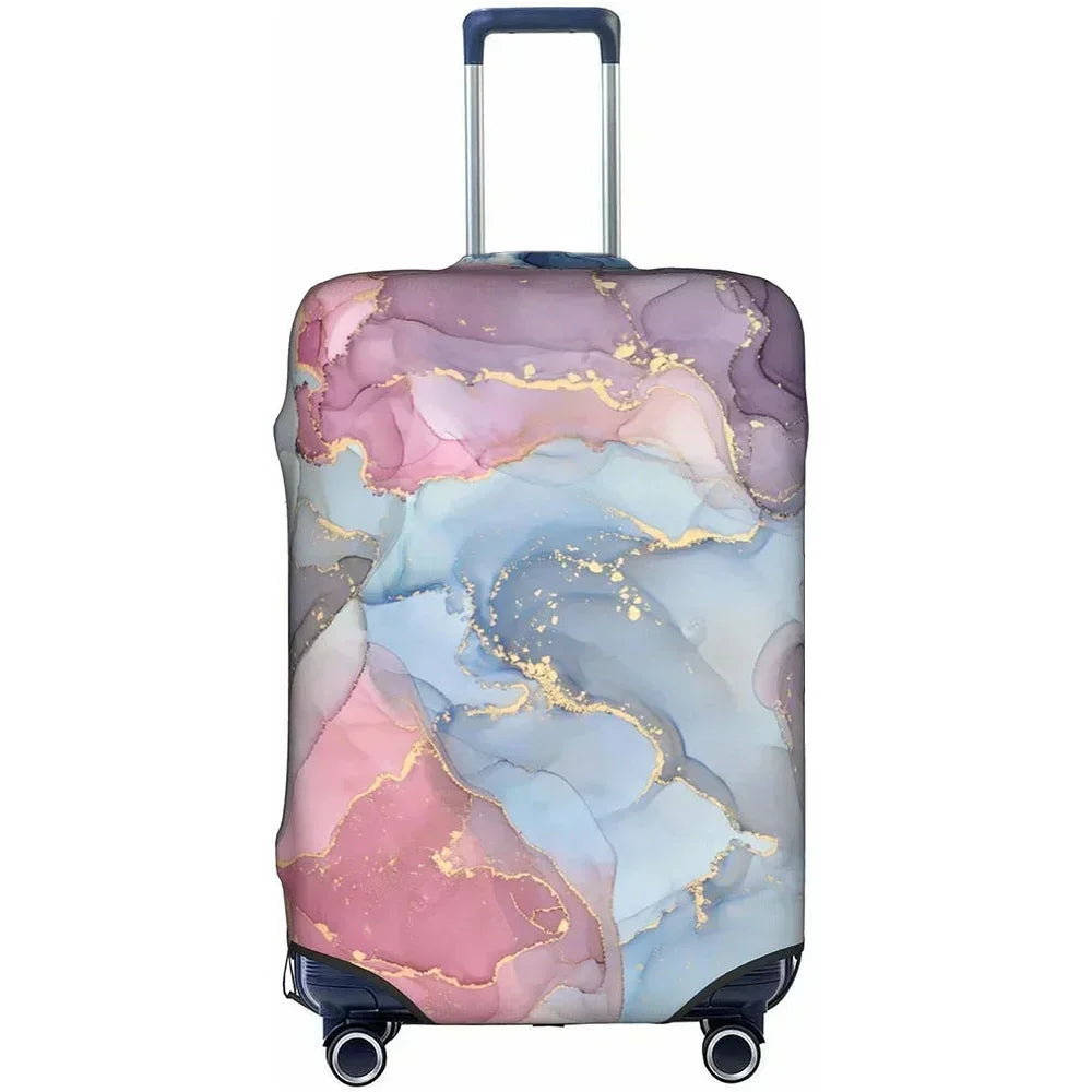 Stretch Fabric Luggage Cover — Protective Suitcase Sleeve for Travel