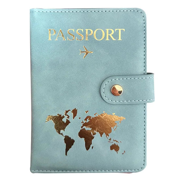 SNUGUG Travel Passport Holder — Slim Credit Card Organizer & Wallet